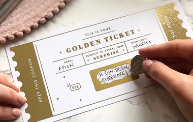 Стираемая фольга от Leonhard Kurz программы «SCRATCH-OFF»