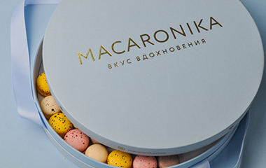 Проект «Ваш опыт. Поделиться»: премиальная упаковка для бренда Macaronika от «ТароПак»